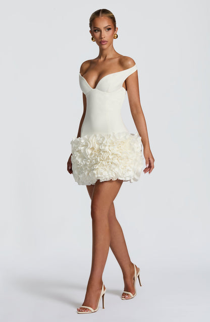 Aveta Mini Dress Ivory