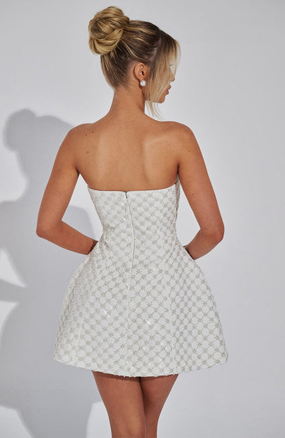 Beatrice Mini Dress Ivory