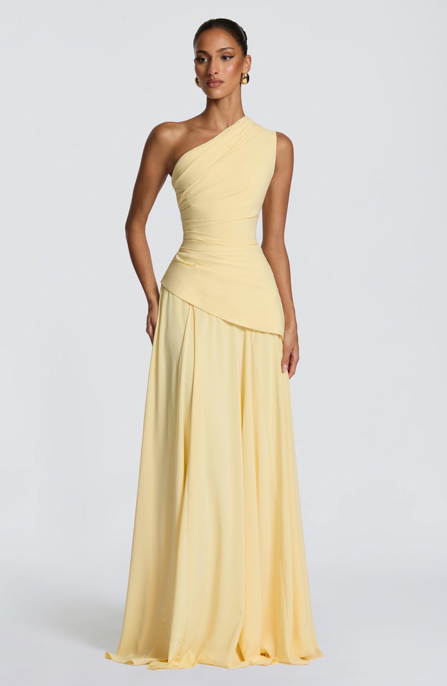Bianca Maxi Dress Lemon