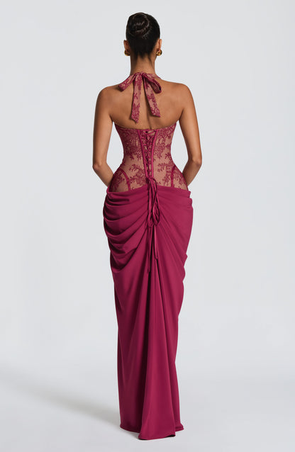 Bonita Maxi Dress Mulberry