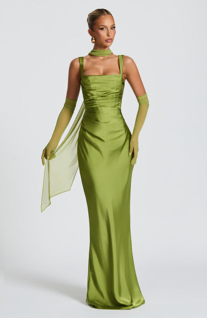 Calanthe Maxi Dress Olive