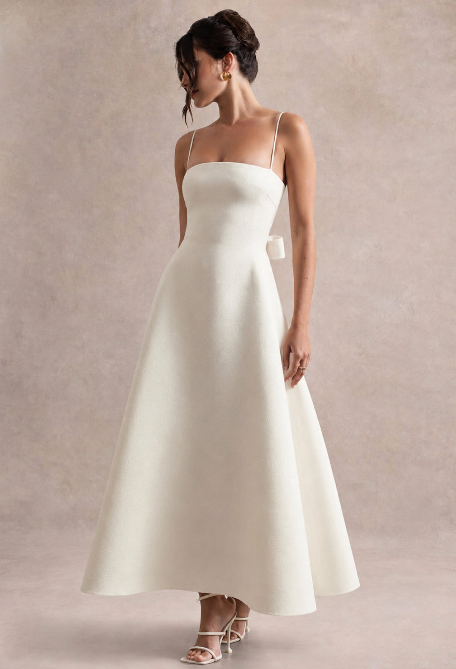 Carmenne Maxi Dress Ivory