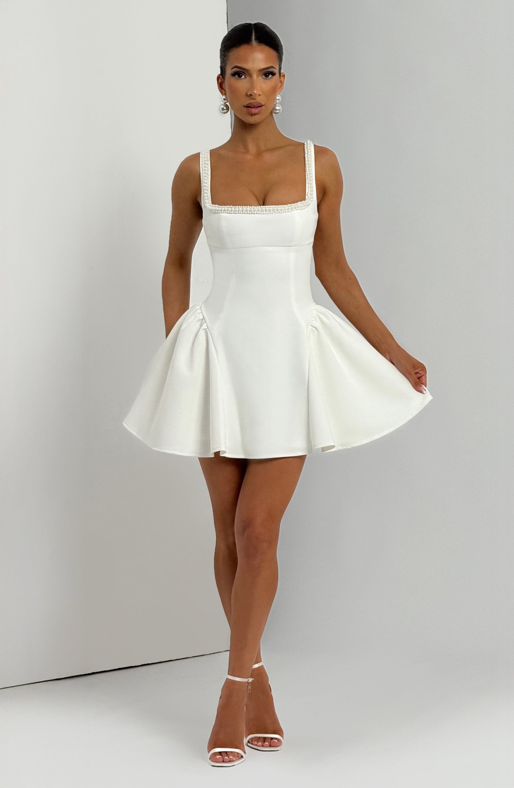 Christie Mini Dress Ivory