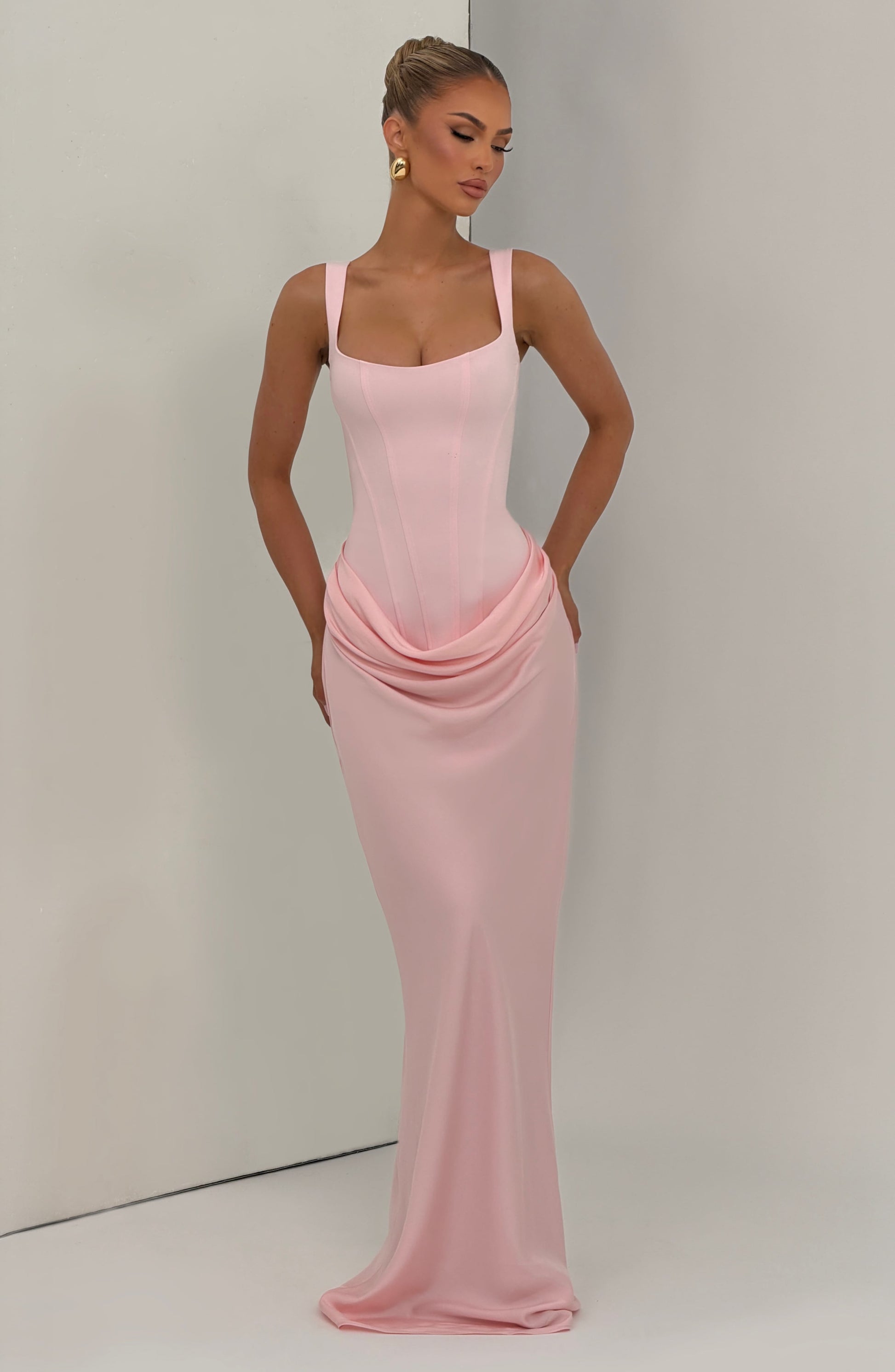 Cornelia Maxi Dress Blush