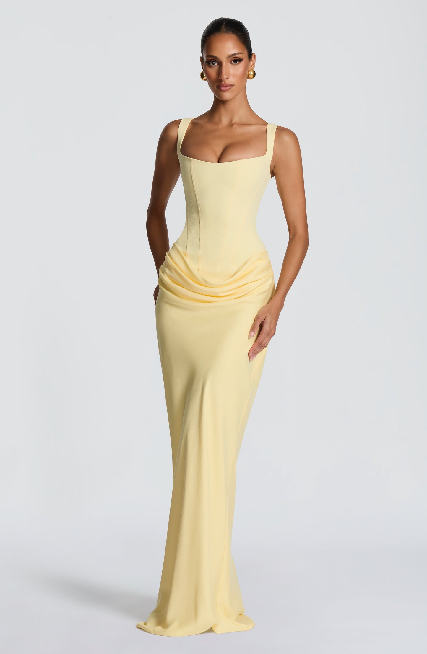 Cornelia Maxi Dress Lemon