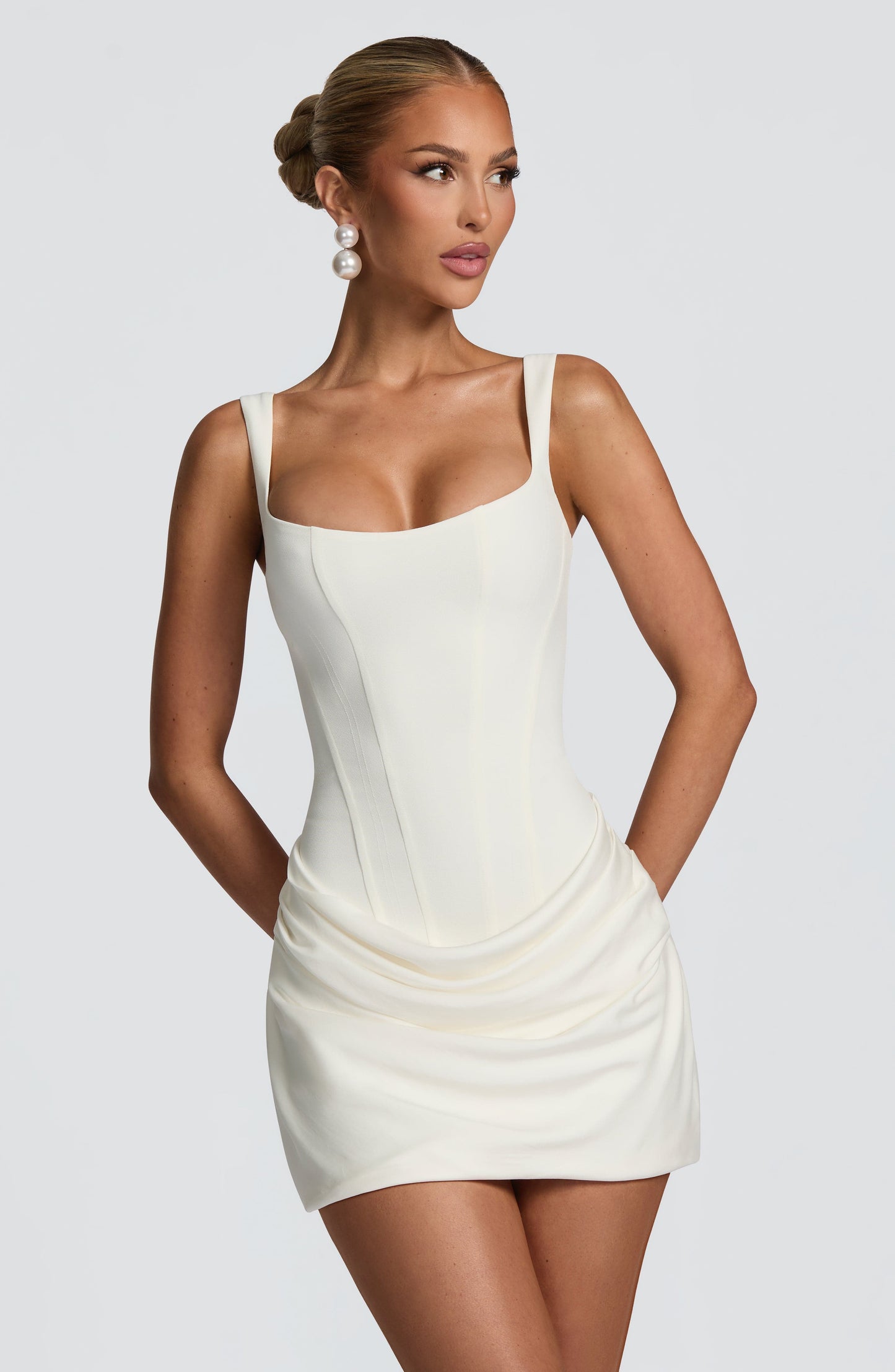 Cornelia Mini Dress Ivory