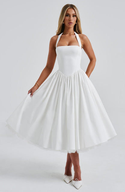 Cressida Midi Dress Ivory
