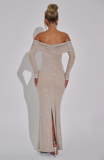 Cyprus Maxi Dress Nude