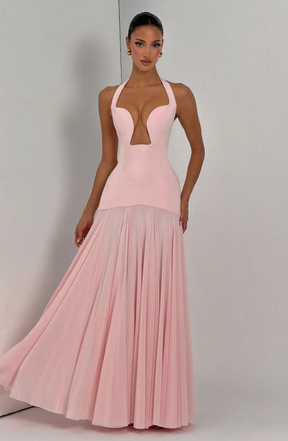 Cyrene Maxi Dress Blush