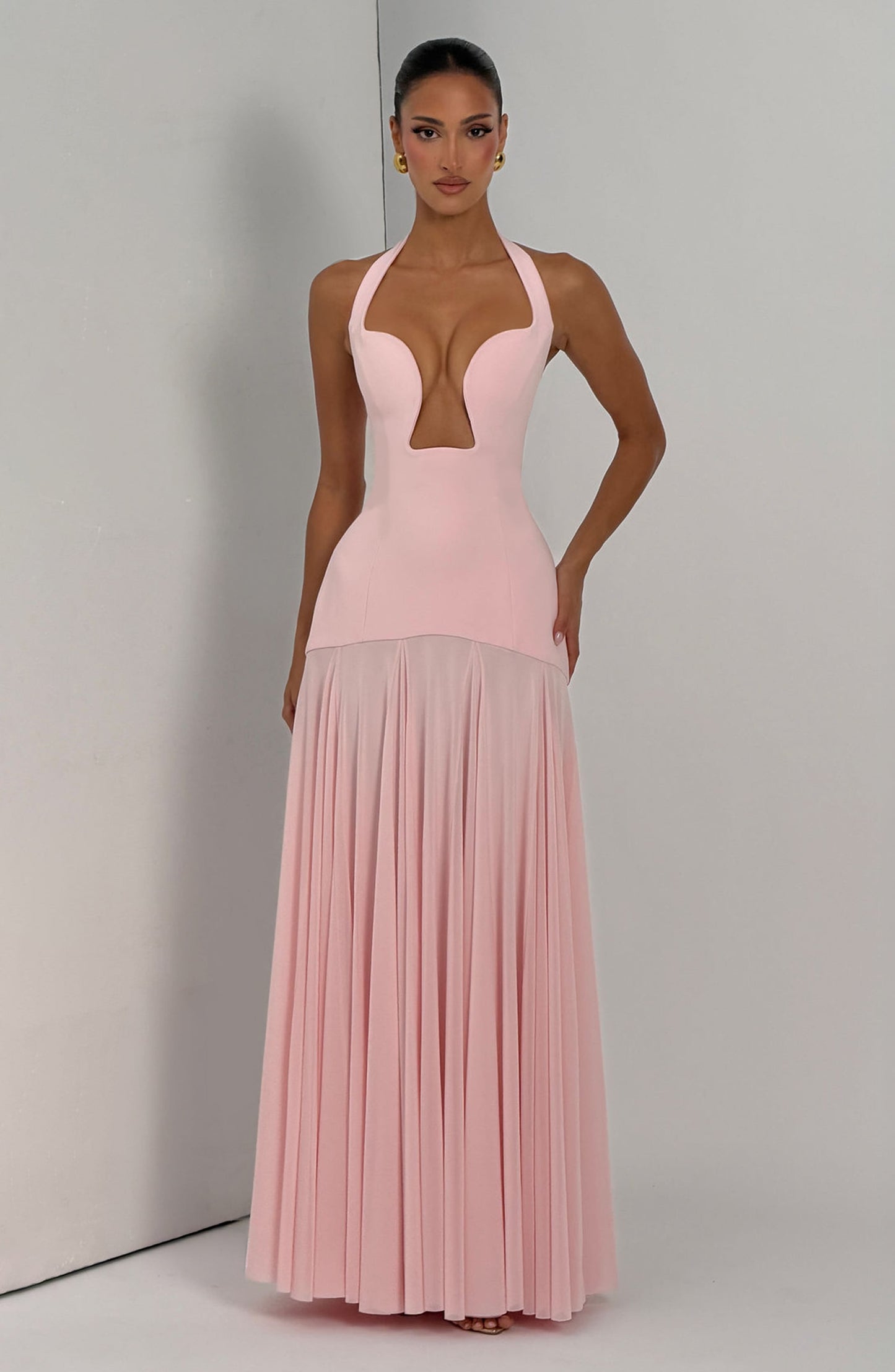 Cyrene Maxi Dress Blush