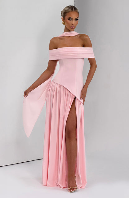 Delilah Maxi Dress Blush