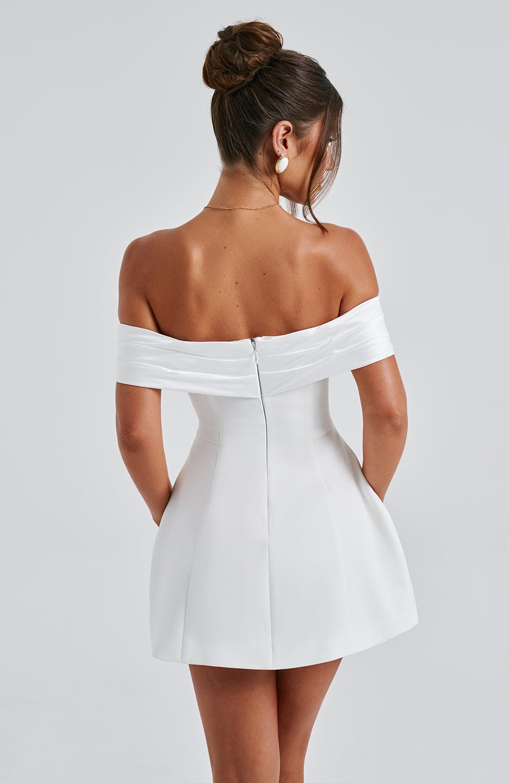 Delta Mini Dress Ivory