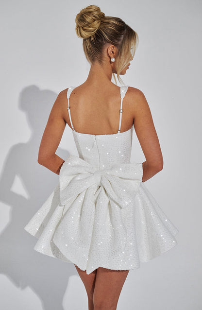 Dorothy Mini Dress Ivory