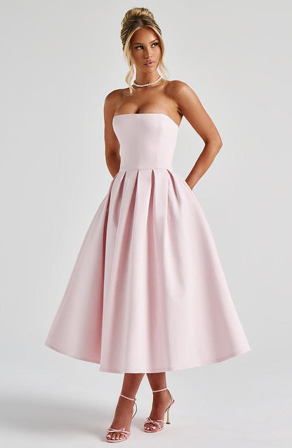 Edith Midi Dress Blush