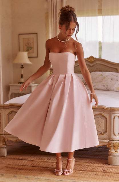 Edith Midi Dress Blush