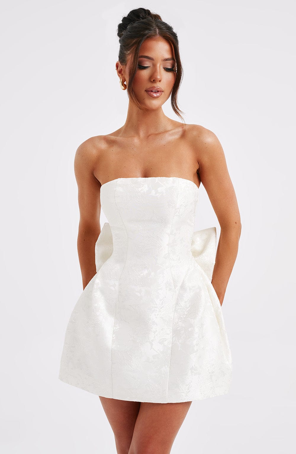 Elenora Mini Dress Ivory