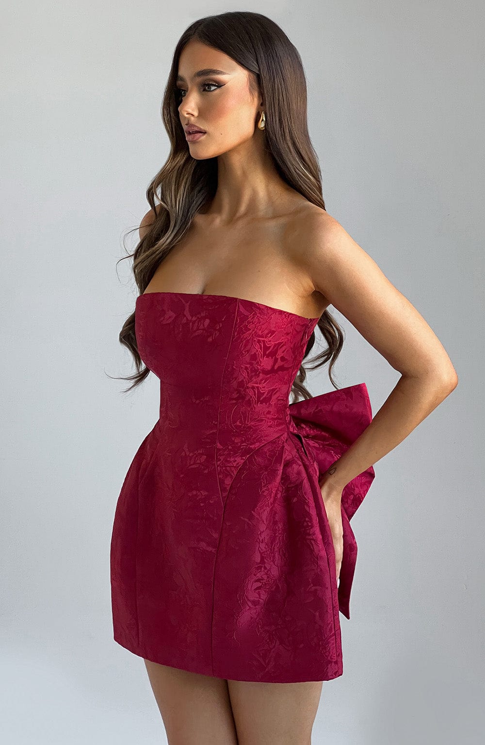 Elenora Mini Dress Red