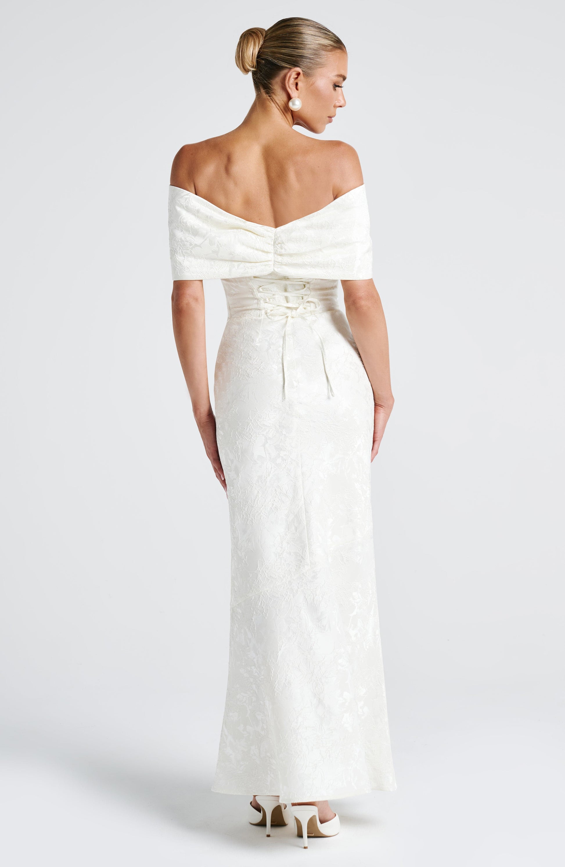 Emberly Maxi Dress Ivory