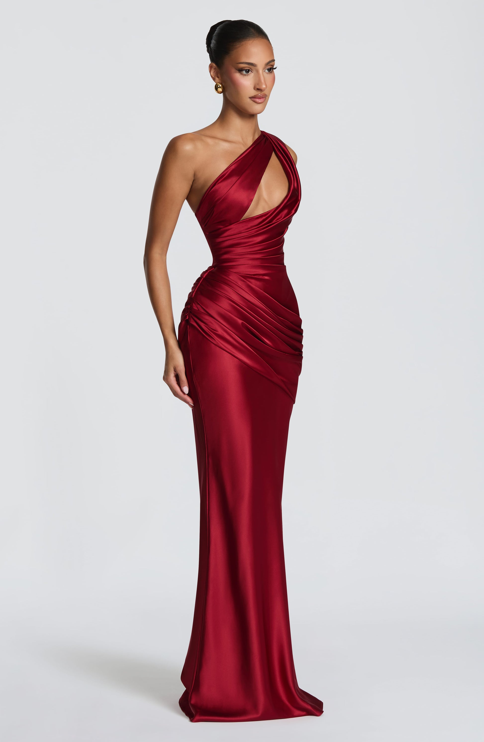 Emina Maxi Dress Deep Red