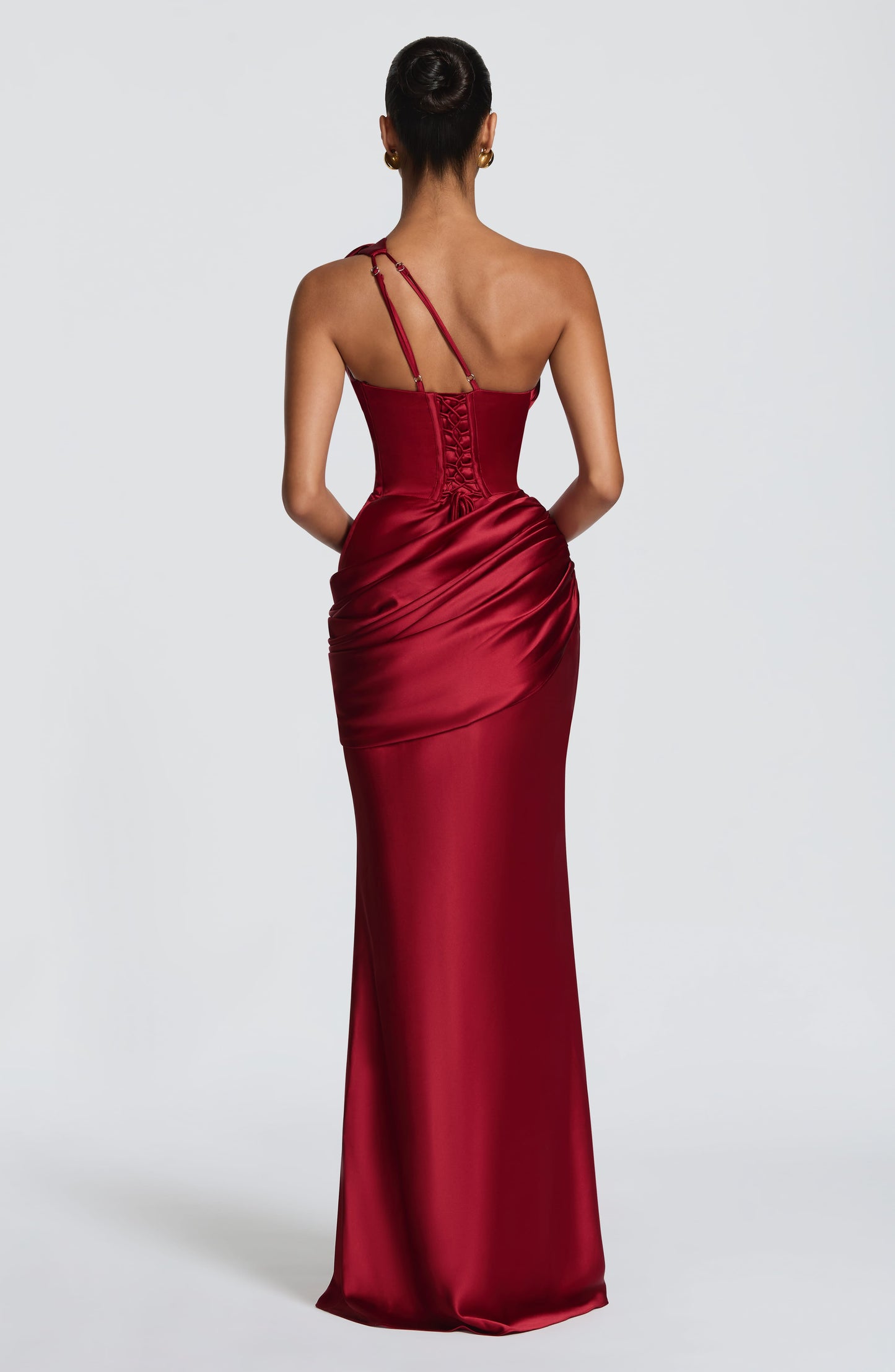 Emina Maxi Dress Deep Red