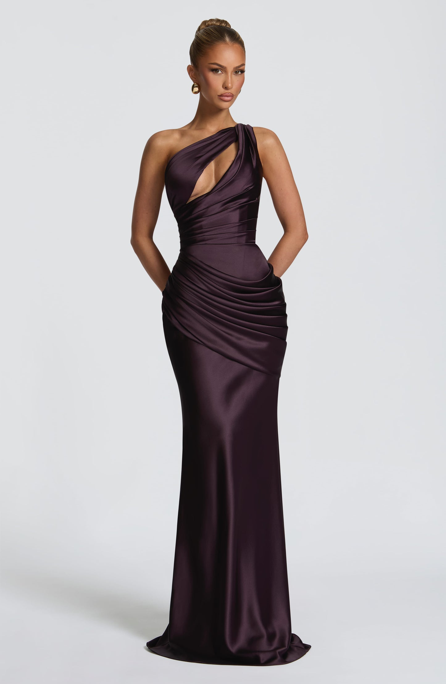 Emina Maxi Dress Plum
