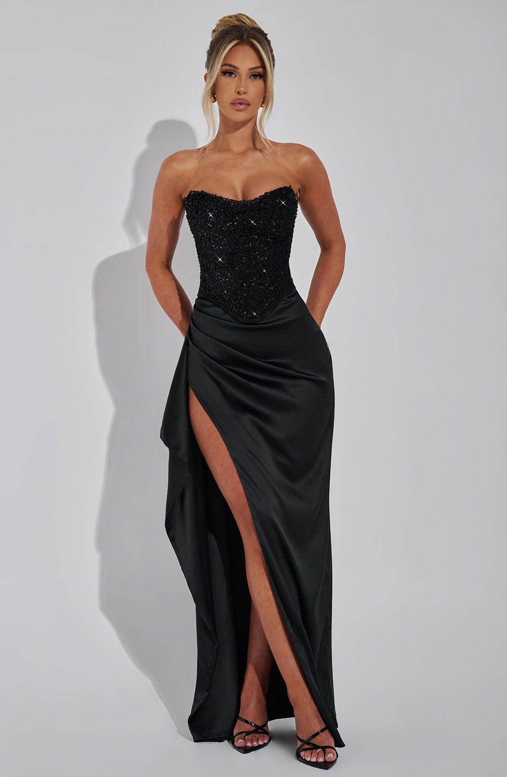 Emrielle Maxi Dress Black