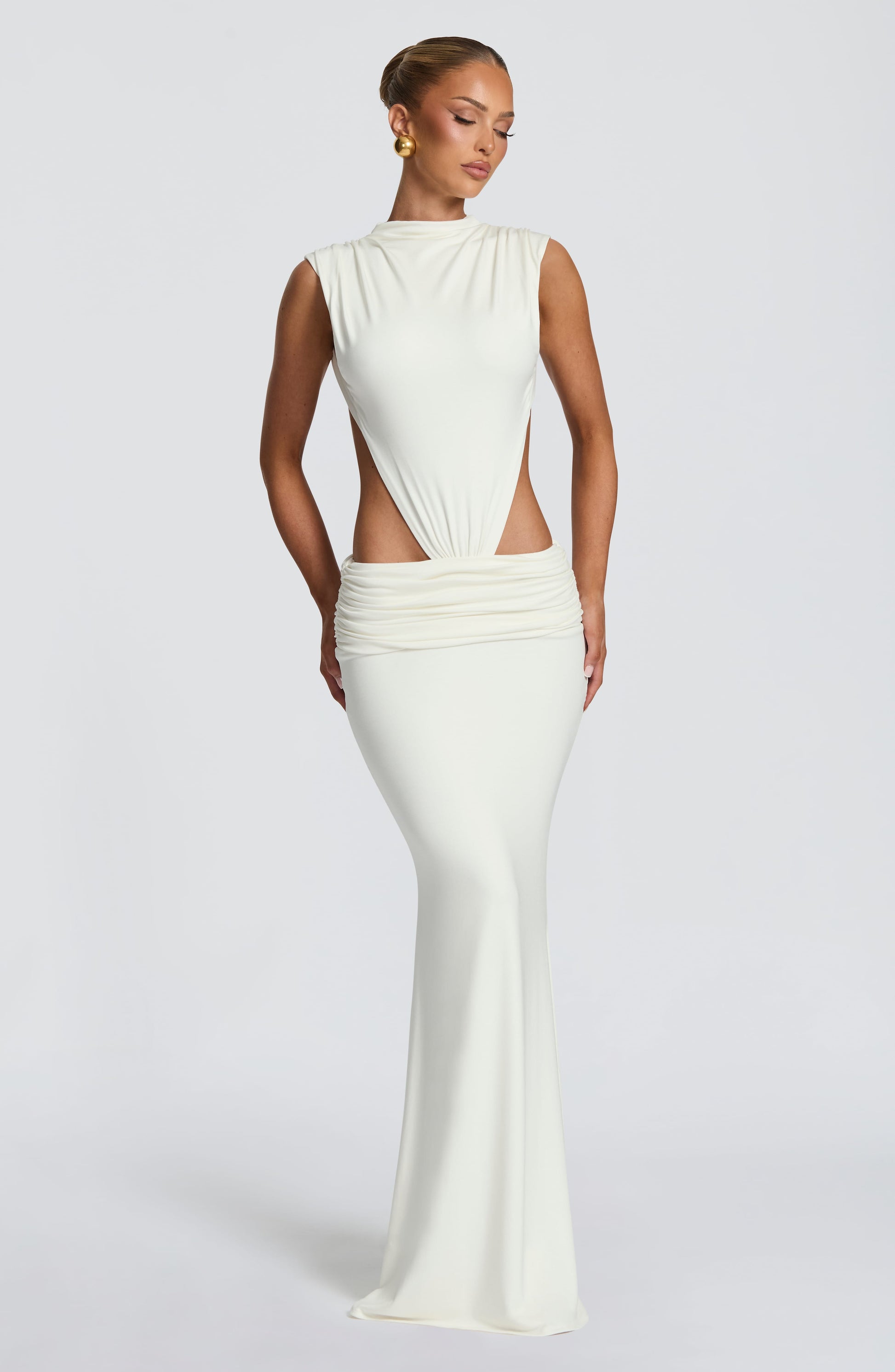 Fenella Maxi Dress Ivory