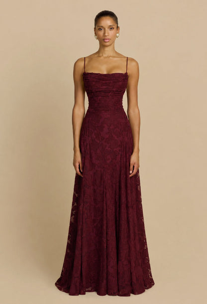 Francis Maxi Dress Burgundy