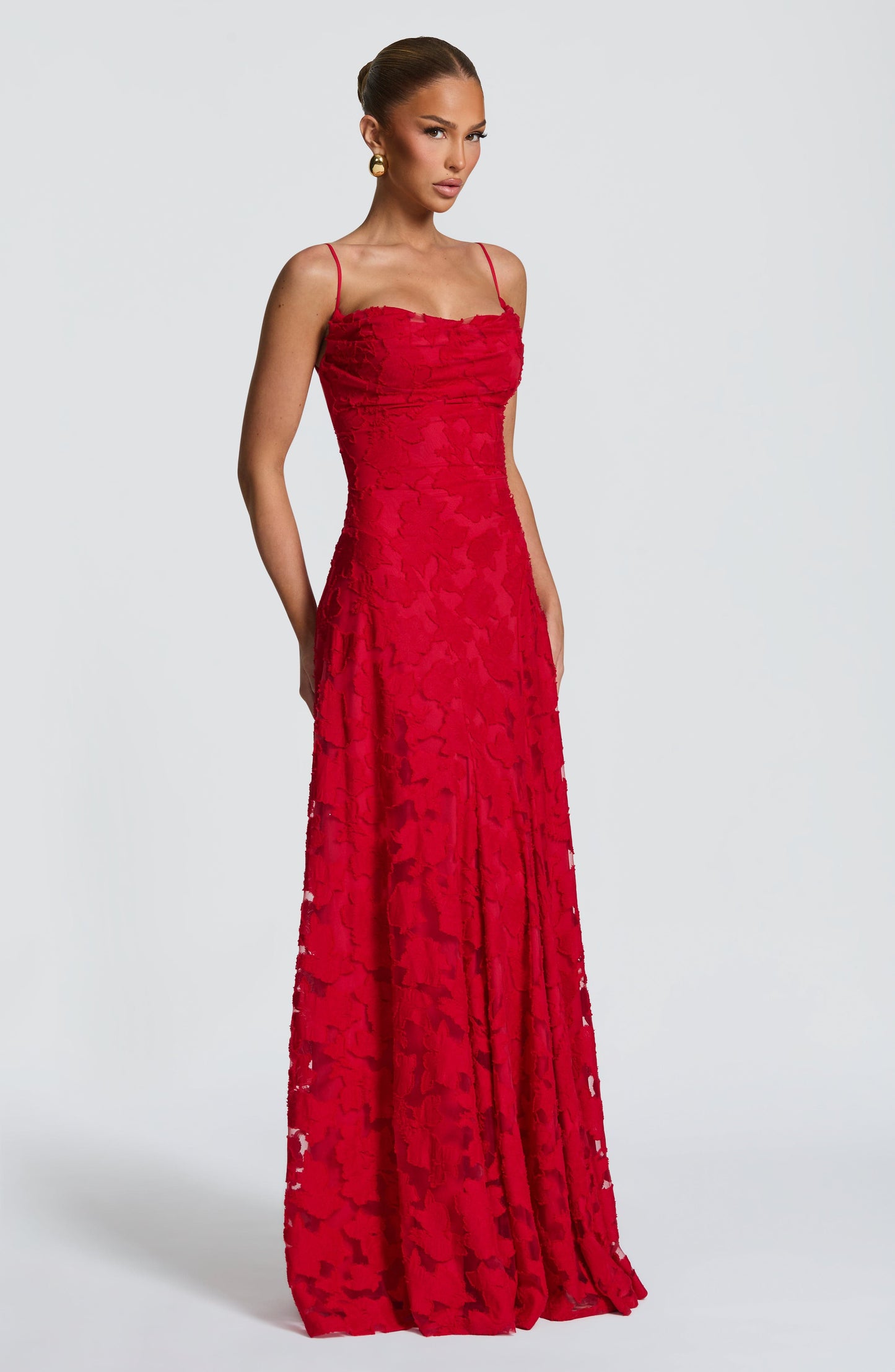 Francis Maxi Dress Red