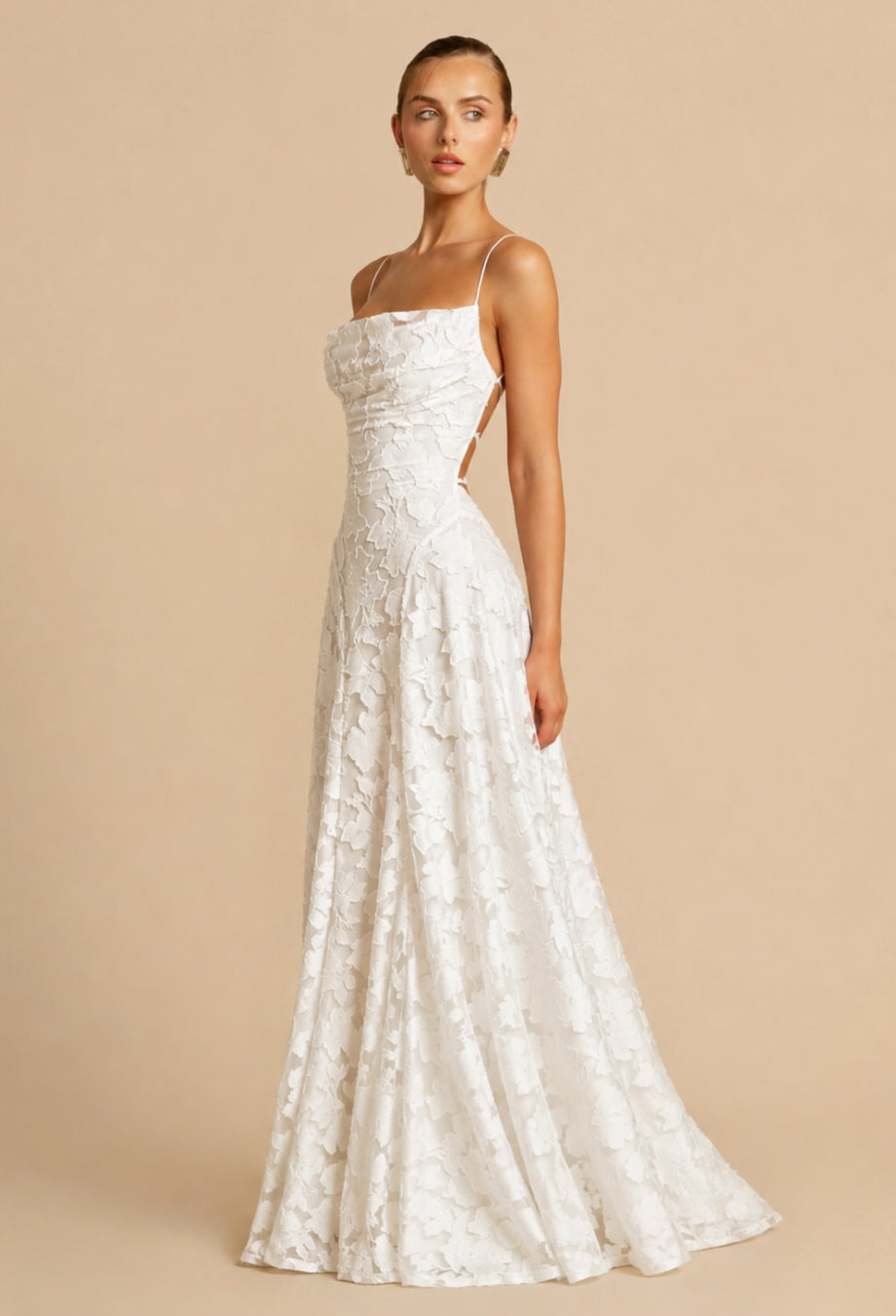 Francis Maxi Dress White