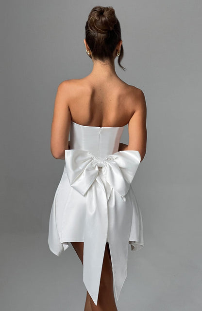 Freja Mini Dress Ivory