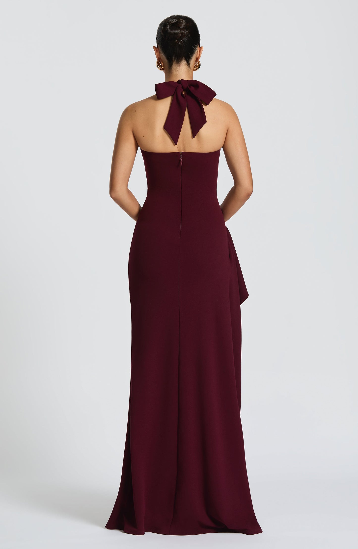 Genette Maxi Dress Cherry Lacquer