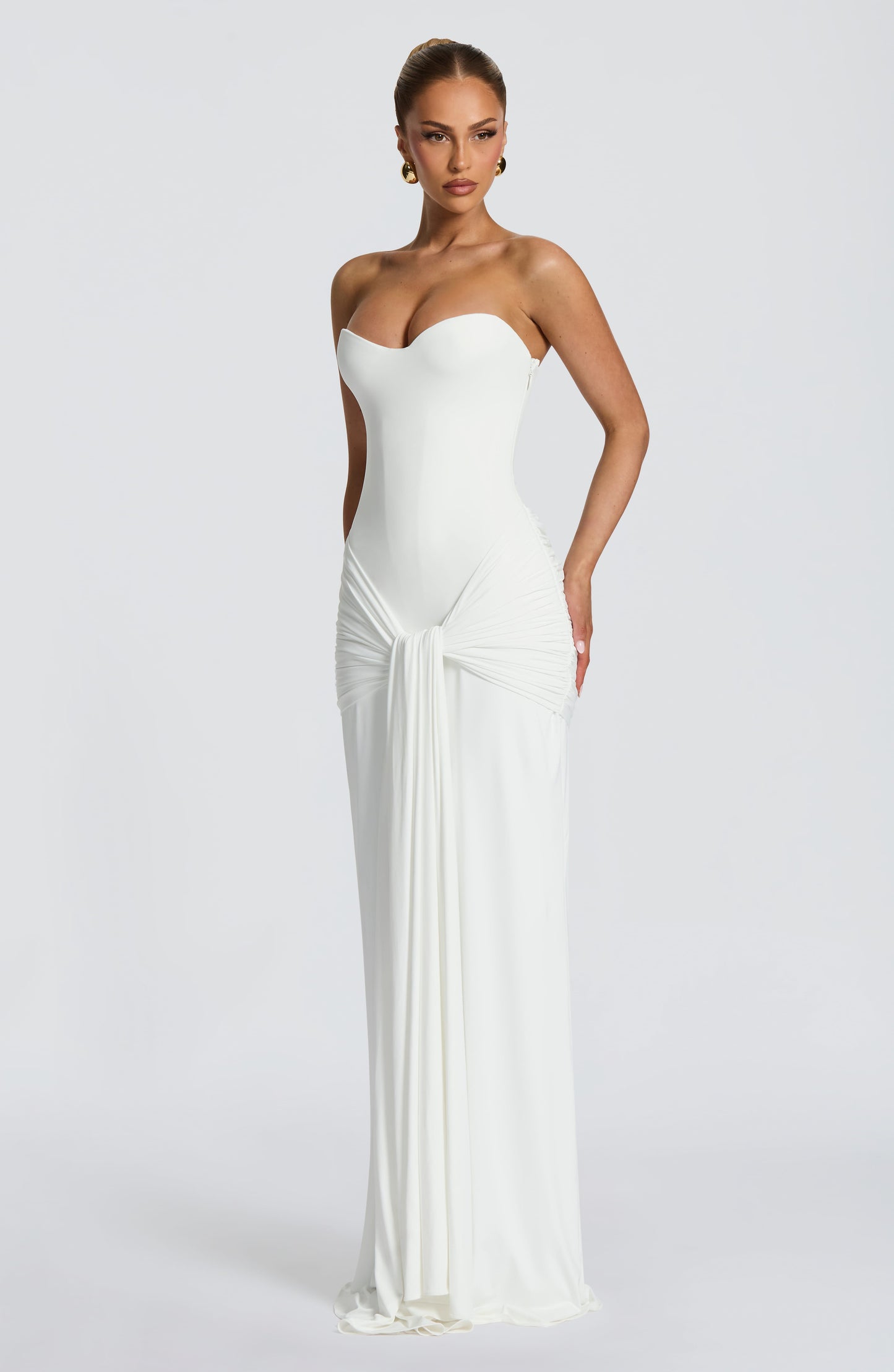 Gia Maxi Dress Ivory