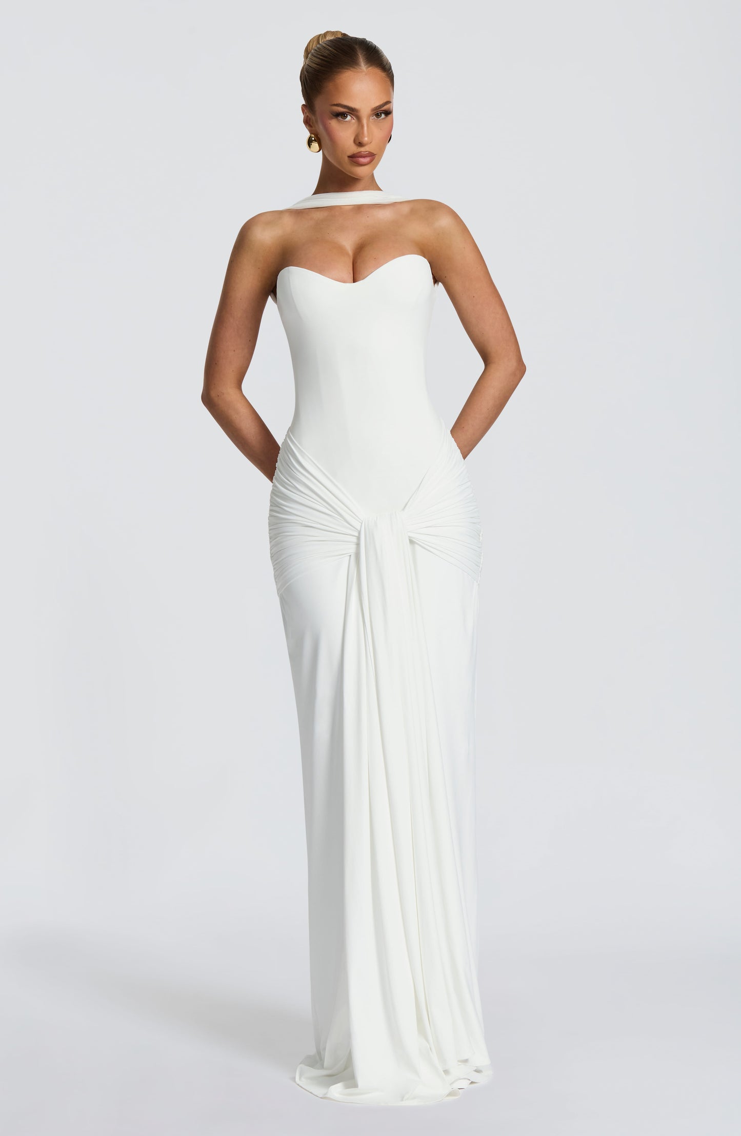 Gia Maxi Dress Ivory