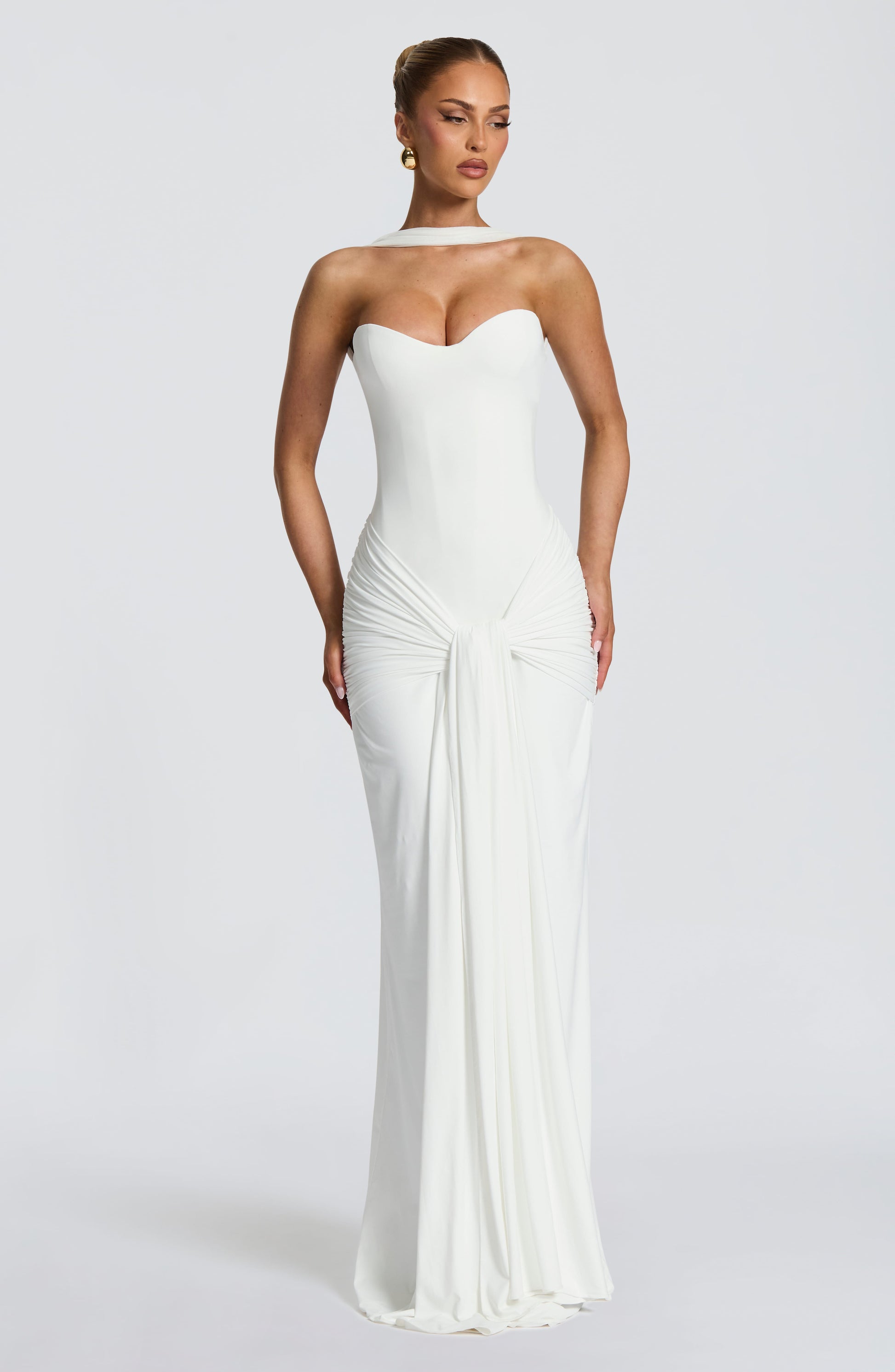 Gia Maxi Dress Ivory