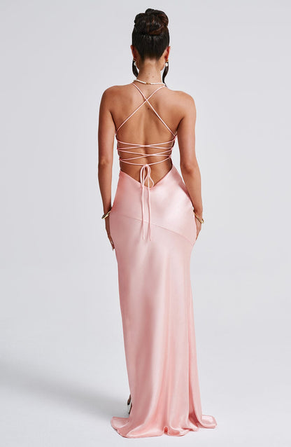 Isobel Maxi Dress Blush