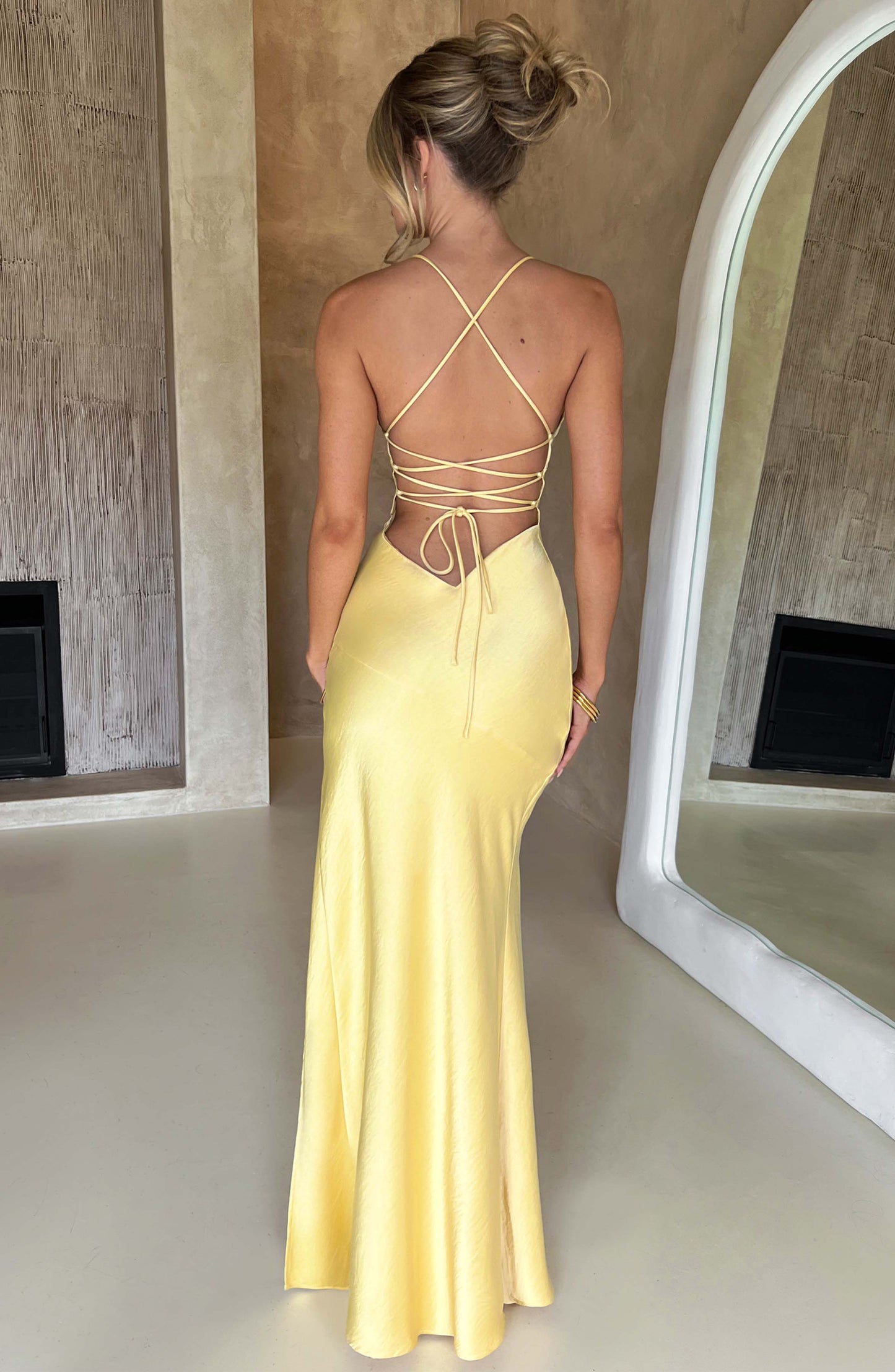 Isobel Maxi Dress Lemon