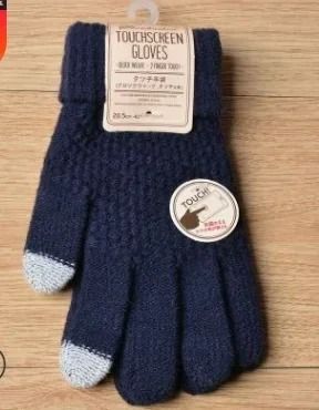 Warm Stretch Knit Touch Screen Gloves For Women And Men Winter Mittens 9