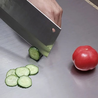 Stainless Steel Cutting Board Multi Purpose Kitchen Surface For Kneading And Chopping 4