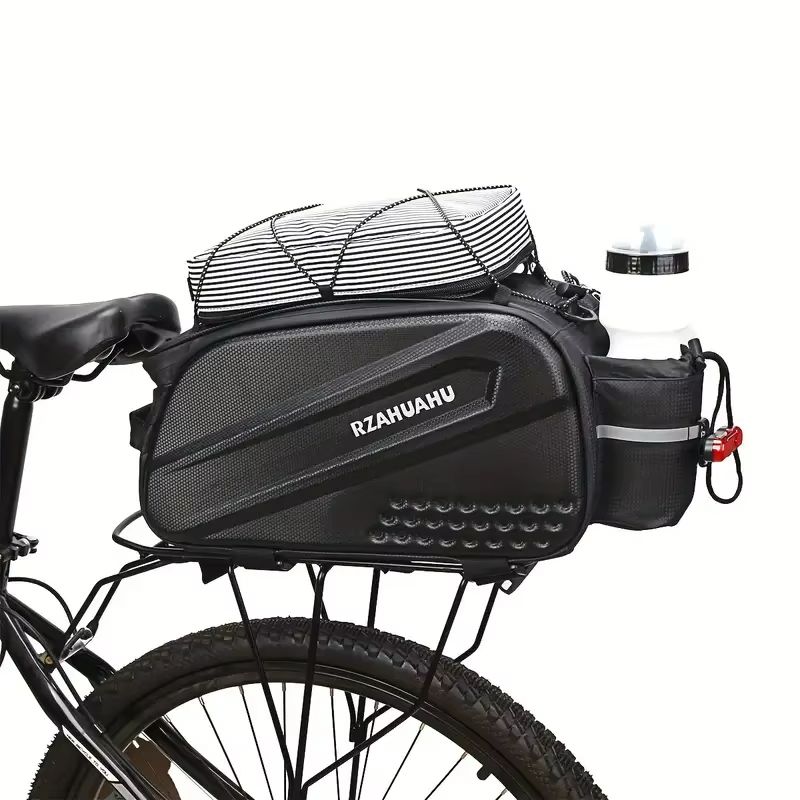 Large Capacity Bicycle Rear Seat Bag – Foldable Cycling Camel Bag for Mountain & Electric Bikes