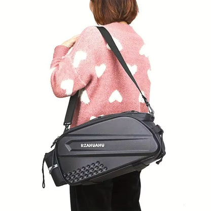Large Capacity Bicycle Rear Seat Bag  Foldable Cycling Camel Bag For Mountain  Electric Bikes 3
