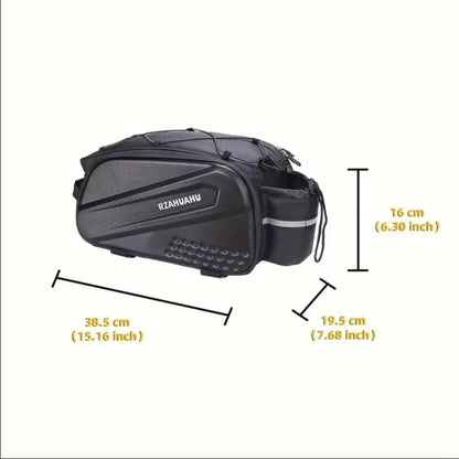 Large Capacity Bicycle Rear Seat Bag  Foldable Cycling Camel Bag For Mountain  Electric Bikes 5