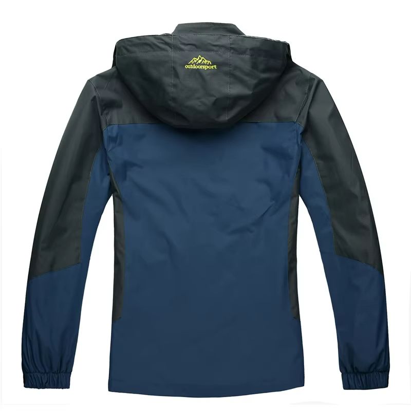 TRVLWEGO Mens Waterproof Hiking Jacket  Lightweight Outdoor Windbreaker For Camping Trekking  Trave 2
