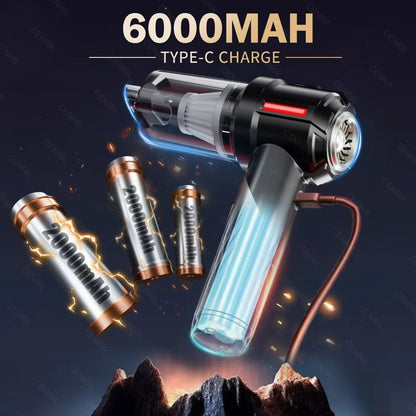 CENRR Cordless Car Vacuum Cleaner  Mini Portable Handheld Vacuum With Powerful Suction For Home  Au 3