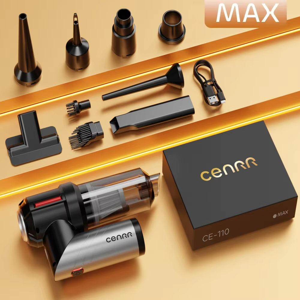 CENRR Cordless Car Vacuum Cleaner  Mini Portable Handheld Vacuum With Powerful Suction For Home  Au 6