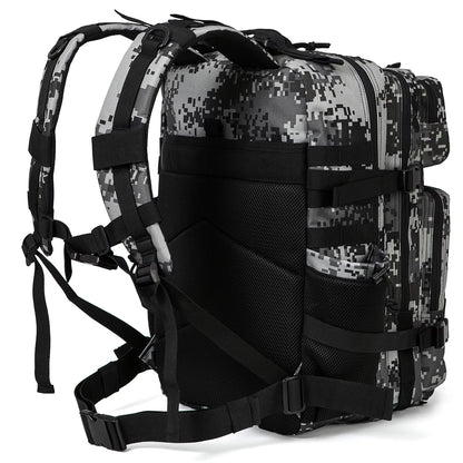 45L Tactical Backpack  MOLLE Survival Rucksack With Bottle Holder For Hiking Hunting  Outdoor Adven 2