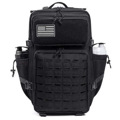 45L Tactical Backpack  MOLLE Survival Rucksack With Bottle Holder For Hiking Hunting  Outdoor Adven 13