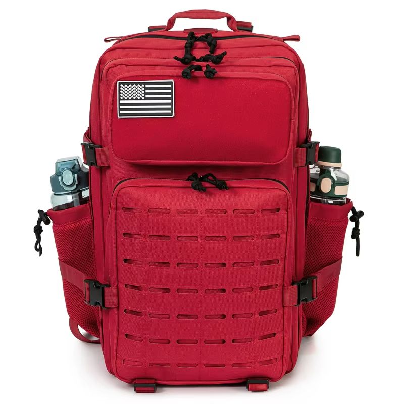 45L Tactical Backpack  MOLLE Survival Rucksack With Bottle Holder For Hiking Hunting  Outdoor Adven 16