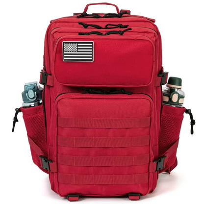 45L Tactical Backpack  MOLLE Survival Rucksack With Bottle Holder For Hiking Hunting  Outdoor Adven 6
