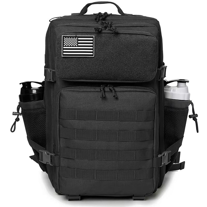45L Tactical Backpack  MOLLE Survival Rucksack With Bottle Holder For Hiking Hunting  Outdoor Adven 7